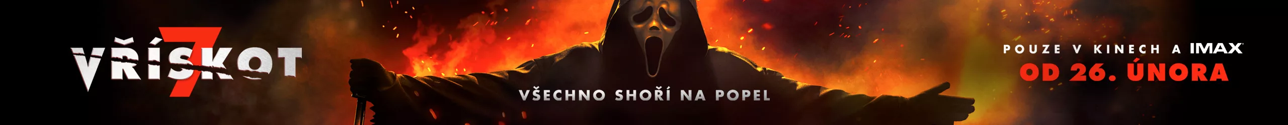 Vřískot 7, Scream 7, V kinech, horory 2026, Spolupráce, mediální partnerství, banner