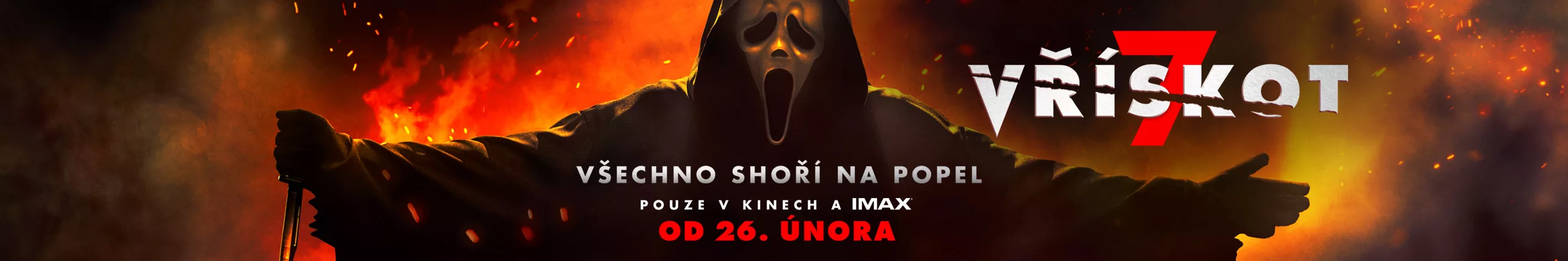 Vřískot 7, Scream 7, V kinech, horory 2026, Spolupráce, mediální partnerství, banner