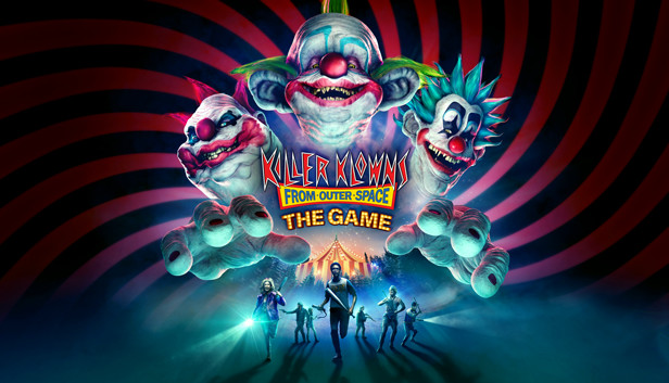 Killer klowns from outter space, klauni zabijáci, online hra, killer klowns from outer space, asymetrická multiplayerová hra, konzole, PC